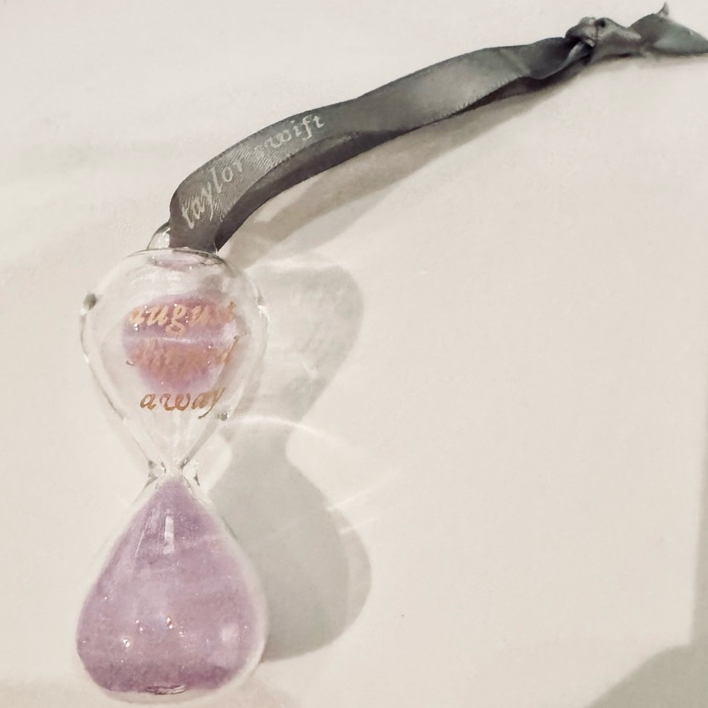 NWT - August Folklore Hourglass Ornament - Authentic Taylor Swift